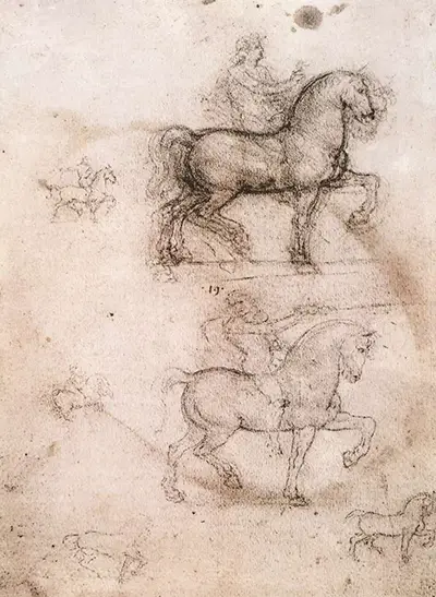 Trivulzio-Denkmal Leonardo da Vinci